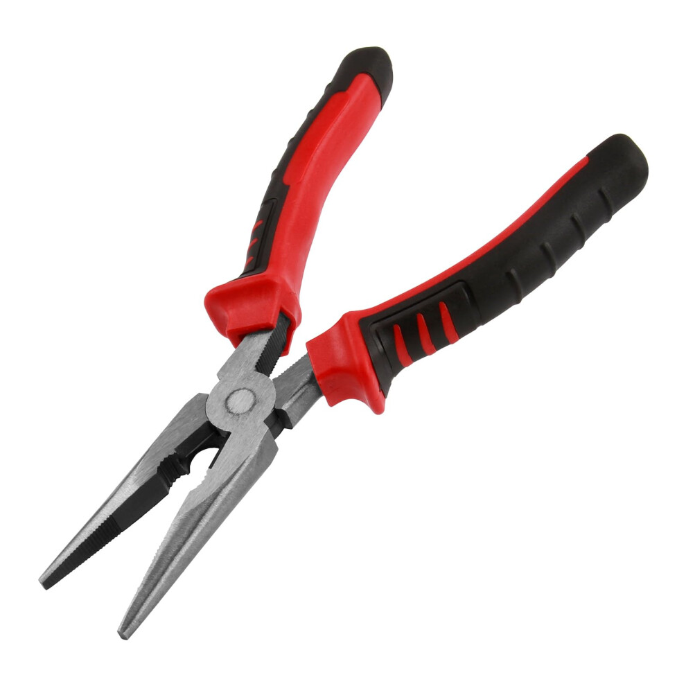 Multifunctional Long Nose Pliers 200Mm Crv Steel, Wire Cutter, Ergonomic Handle 9382693716231