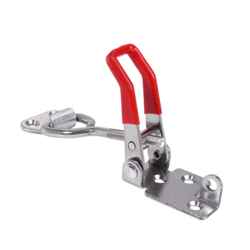 Quick Release Lock with Toggle Clamp, Suitable for Large Suitcase Boxes, Easy Installation on Door or Cupboard