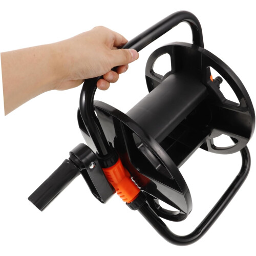 Expandable hose storage shelf, lightweight, support bracket, concealable, retractable hose reel 2