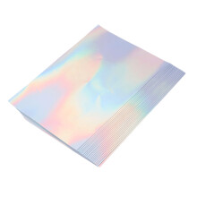 20 Blatt A4 Wasserdichtes holografisches Aufkleberpapier für Laserdrucker/Tintenstrahldrucker – 29,7x21 cm