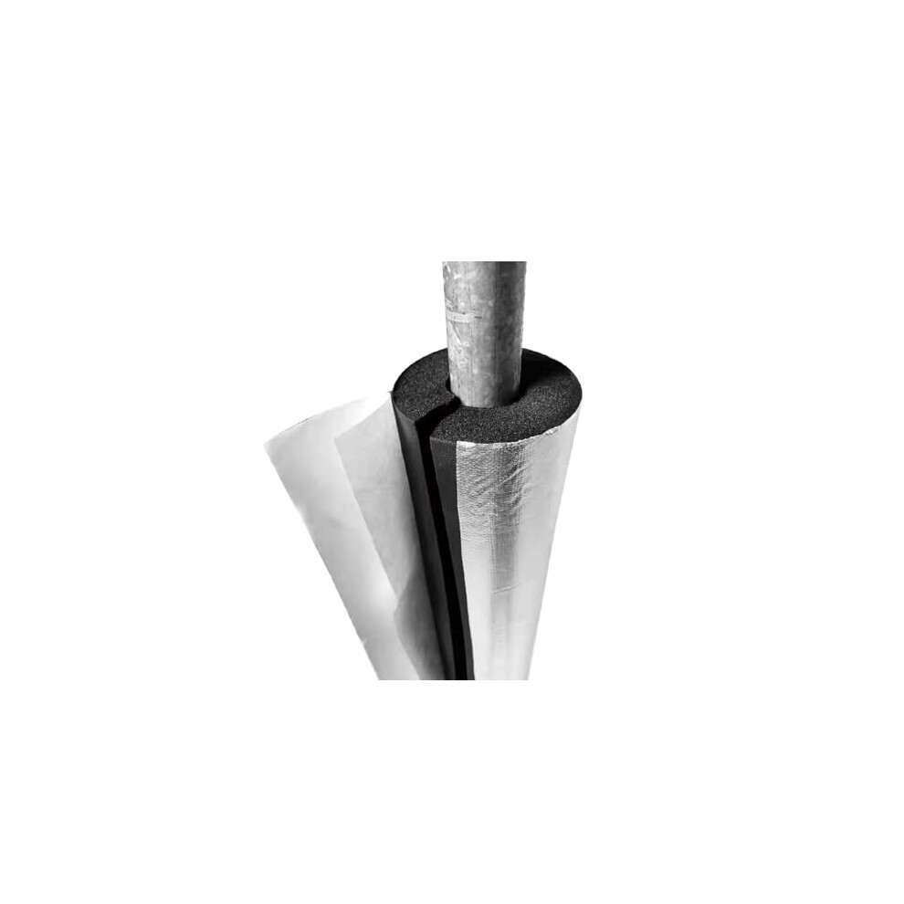 Pipe Insulation Foam Roll Preslit Rubber Tubing For Plumbing And Outdoor Heat Preservation 9189345355196