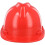 ABS safety helmet with low profile, designed for technical construction, comfortable and secure fit, yellow 3