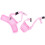 Muzzle For Dogs Pink Small Medium Large Dog Muzzle Prevent Eating 5