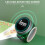 4Digit Clicker Ring For Easy Counting, Digital Display, Portable Prayer Counter, Formatio Green 3