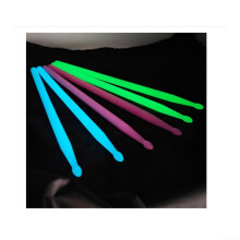 Glow in the Dark 5A Drumsticks Bright Pink LongLasting Luminosity for Stage and Live Shows