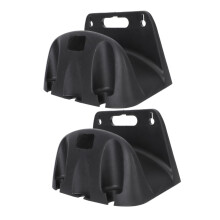 Pack of 2 Watering Tools, Plastic Hose Hanger, Hose Wall Hanger, Garden Hose Holder, Hose Support, Wall Mount, Shelf, Water Storage Rack
