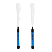 Professional Nylon Cajon Drum Brushes for Jazz Beginners Enhanced Sound Quality Blue