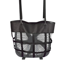 Adjustable Horse Stall Fan Holder with HeavyDuty PVC Bag for Barn Ventilation and Livestock Comfort