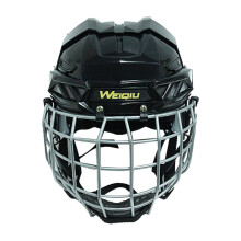 Hockey Headgear for Ice and Roller Skating, Adjustable Size, Lightweight Material, Full Face Protection