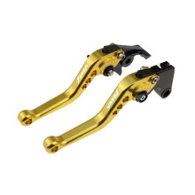 Brake Clutch Levers For FZS600 19982003 Adjustable Short Handle Set Motorcycle Color 1