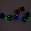 7-Piece Rechargeable LED Light Up Dice Set - Waterproof & Durable 5