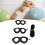 Hamstergeschirr und Leine Set, Kunstleder, weich, 1
