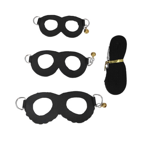 Hamstergeschirr und Leine Set, Kunstleder, weich, 1