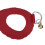 Hamster Harness and Leash Set Artificial Leather Soft - Easy Wear Red 7
