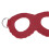 Hamster Harness and Leash Set Artificial Leather Soft - Easy Wear Red 6