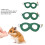 Adjustable Leather Chest Strap Hamster Harness with Bells 3 Sizes 9