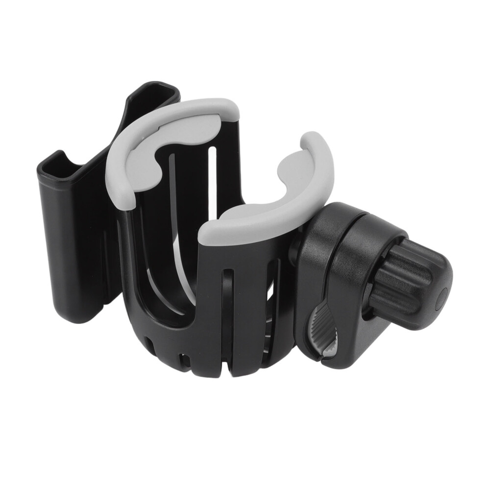 2-In-1 Stroller Cup & Phone Holder & Abs Plastic Black/Gray