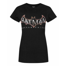 (Large) DC Comics Short Sleeved T-Shirt (Womens Black)