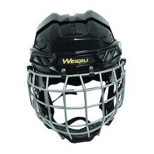 Hockey Helmet Ice Skate Helmet Dryland Training Practice And Match Protective Gear Adjustable Size Polycarbonate Shell