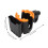 Multifunctional Stroller Cup Holder 8.5cm Black Orange 360 Rotatable 4