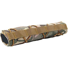 Suppressor Cover Airsoft Military Tactical Silencer Quick Release Cover Muffler Baffler Protector CP Compatible