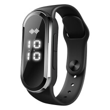 Anti Static Watch: Grounded Clock, Static Cooling Clock Digital Display, Rechargeable Lightweight Ultrasonic Wristband for Adults and Kids Black
