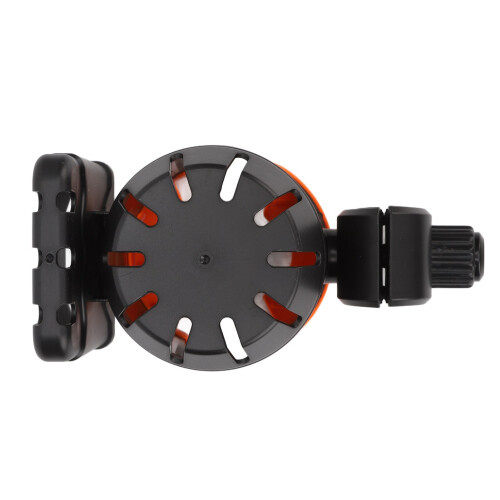 Multifunctional Stroller Cup Holder 8.5cm Black Orange 360 Rotatable 2