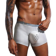 Breathable Circumcision Underwear For Kids Postoperative Recovery Pants Protective Boxer Shorts Grey XXXL3XL