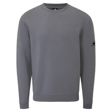 (XL, Ash) Stuburt Golf Mens 2026 Crane Crew Neck Premium Pullover Golf Sweater