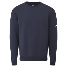 (L, French Navy) Stuburt Golf Mens 2026 Crane Crew Neck Premium Pullover Golf Sweater