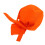 Visibility Bandana Skull Caps DOO Rags with Adjustable Strap Orange 1
