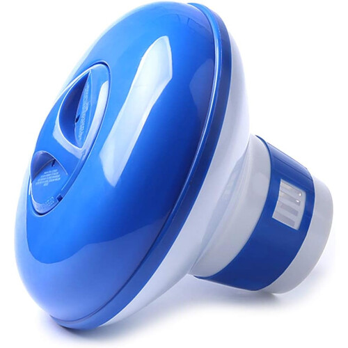 Adjustable Floating Pool Chlorine Dispenser for Bromine Tablets, 2.5 Inch Tablet Holder 2