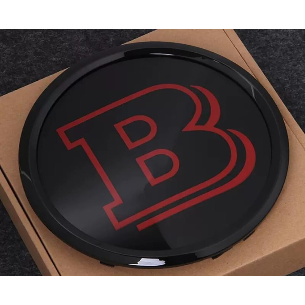 Front Grill And Hood Emblem Badge, Weatherproof, Easy Install For Mercedes Benz Brabus W204 9426802628098