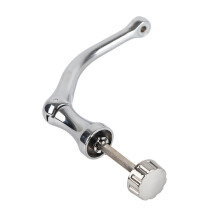 Nonslip Handle Knob Fishing Reel Replacement Metal Spinning Reel Handle Grip EVA Comfort Design Durable Reel Power Handle for Freshwater And Saltwater
