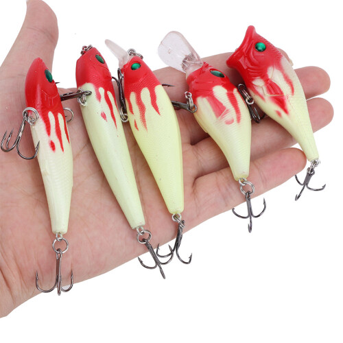 Δόλωμα Deep Diving Crankbait, υψηλής ποιότητας δόλωμα κατασκευής ABS, ζωντανά χρώματα, 2