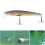 Λεπτό δόλωμα ψαρέματος Minnow, ευρεία δράση αναζήτησης για συναρπαστικές 5