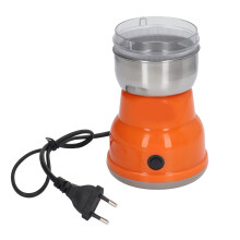 Veelgebruikt keukenaccessoire, duurzame elektrische koffiemolen, roestvrijstalen messen, compact ontwerp, transparante deksel, gemakkelijk schoon te