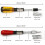 Precision Craftsmanship, Semi Automatic Screwdriver For Versatile Applications, Push Pull Ratchet Mechanism Ensuring Smooth Operations, Spiral Screw 2