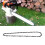 Corrente de substituição para motosserra PowerPlex40V Max, barra guia de 14 polegadas, material de aço de alta qualidade, equipamento de serragem 7