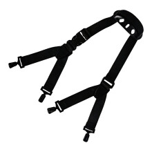 Chin straps for safety helmets Adjustable with quickrelease buckle