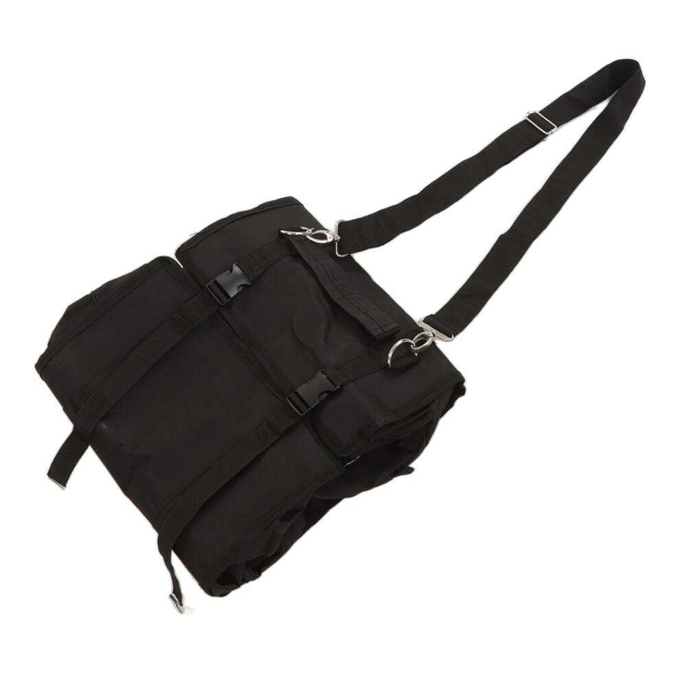 600D Oxford Roll Up Tool Bag 78.5X31cm Black For Hardware & Tools 9481373618664