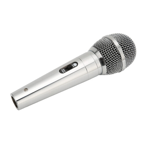 6.5mm Noise-Reducing Wired Microphone with 3m Cable, Impact Resistant