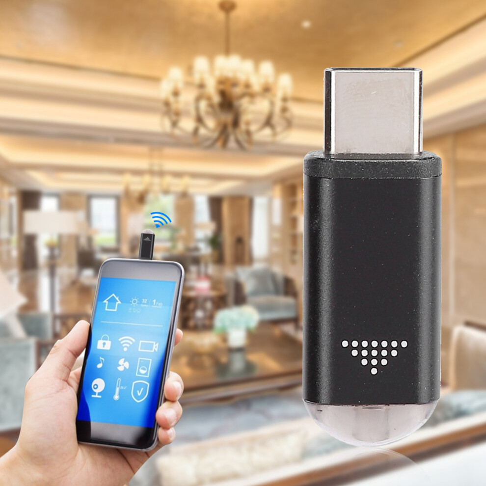 Wireless Smartphone Ir Remote Adapter Type-C Silicone Cover Keyring Portable 8711379762803