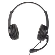 PC-3033 Gaming-Headset, 40mm Stereo, weiche Ohrpolster, 3,5 mm Schwarz