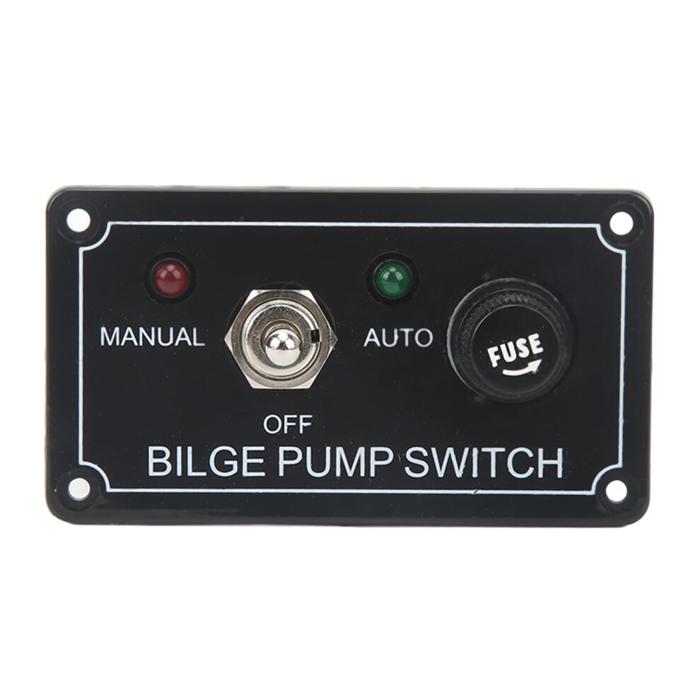 12V Rocker Toggle Switch Panel W/ Led Indicators For Yachts & Cars 4601373619460