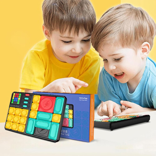 Super Maze Game, Super Slide Puzzle, Challenging Brain Teaser Puzzles, Handheld Game Console, Gift 1