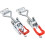 5 x Stainless Steel Toggle Clasps Adjustable Heavy Duty 4