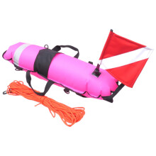 Marker Buoys Surface Marker Buoys With Flag And Rope For Freediving And Snorkeling
