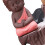 Red Ceramic Backflow Incense Burner for Home Office Tea Room 10cm 5