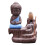 Ceramic Backflow Incense Burner Blue – Cute Home Decor for Bedroom Tea Office 2